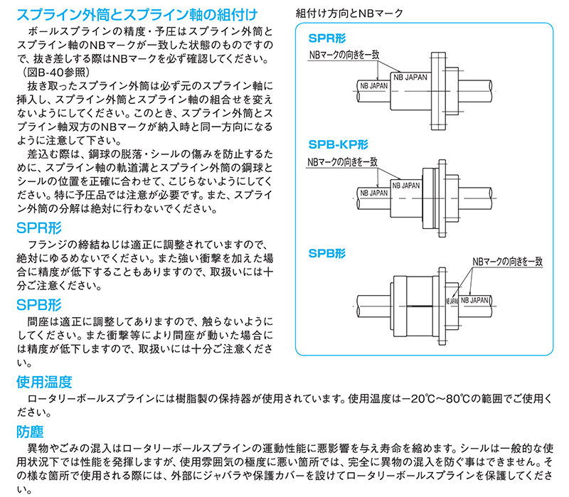 取扱い上の注意